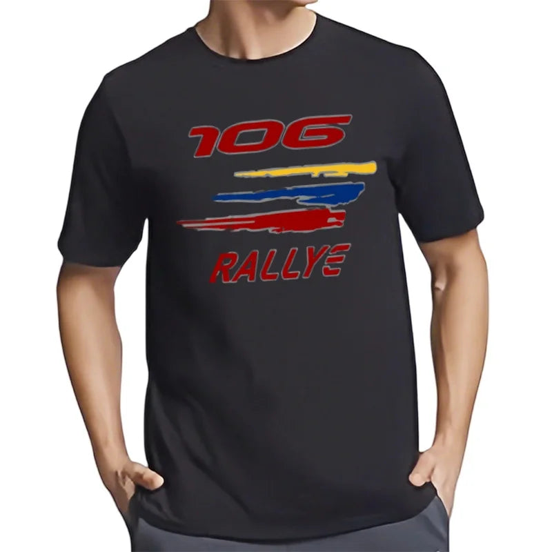 T-Shirt Peugeot 106 Rallye – Vêtements Racing & Passion Auto