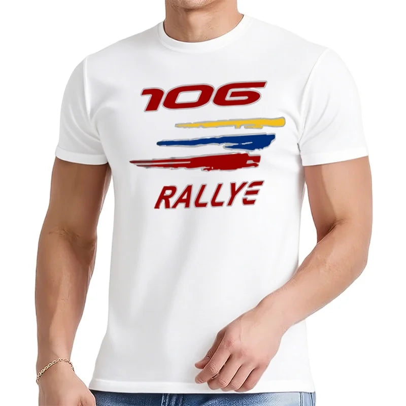 T-Shirt Peugeot 106 Rallye – Vêtements Racing & Passion Auto