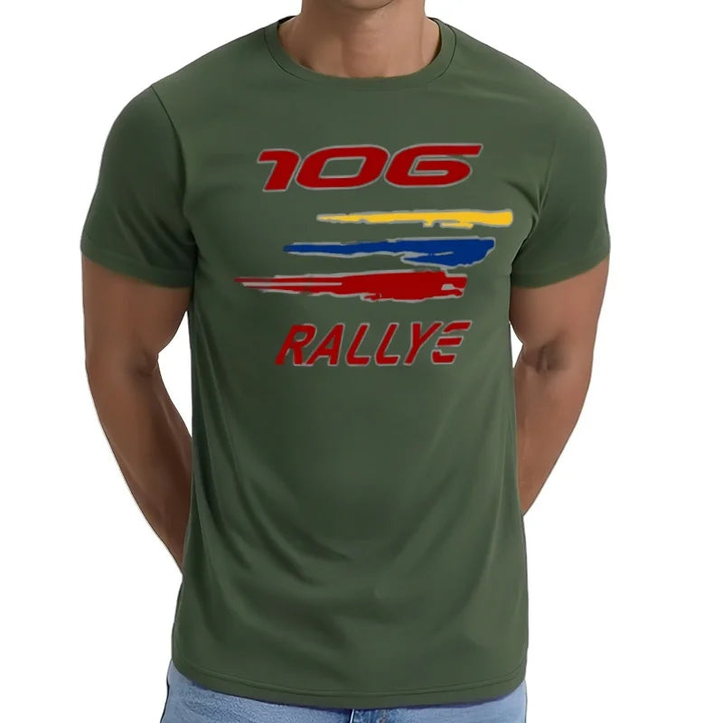 T-Shirt Peugeot 106 Rallye – Vêtements Racing & Passion Auto